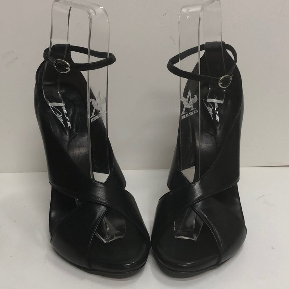 Obeline Made in Italy Black High Heel Platform